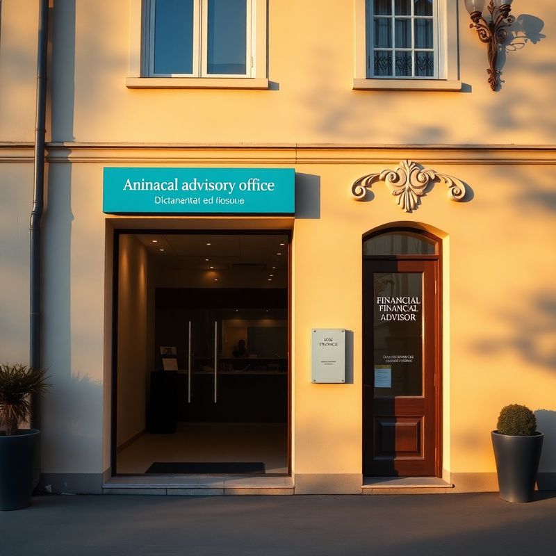 Vchod kanceláře Atelier Černý v centru Brna s azurovým označením